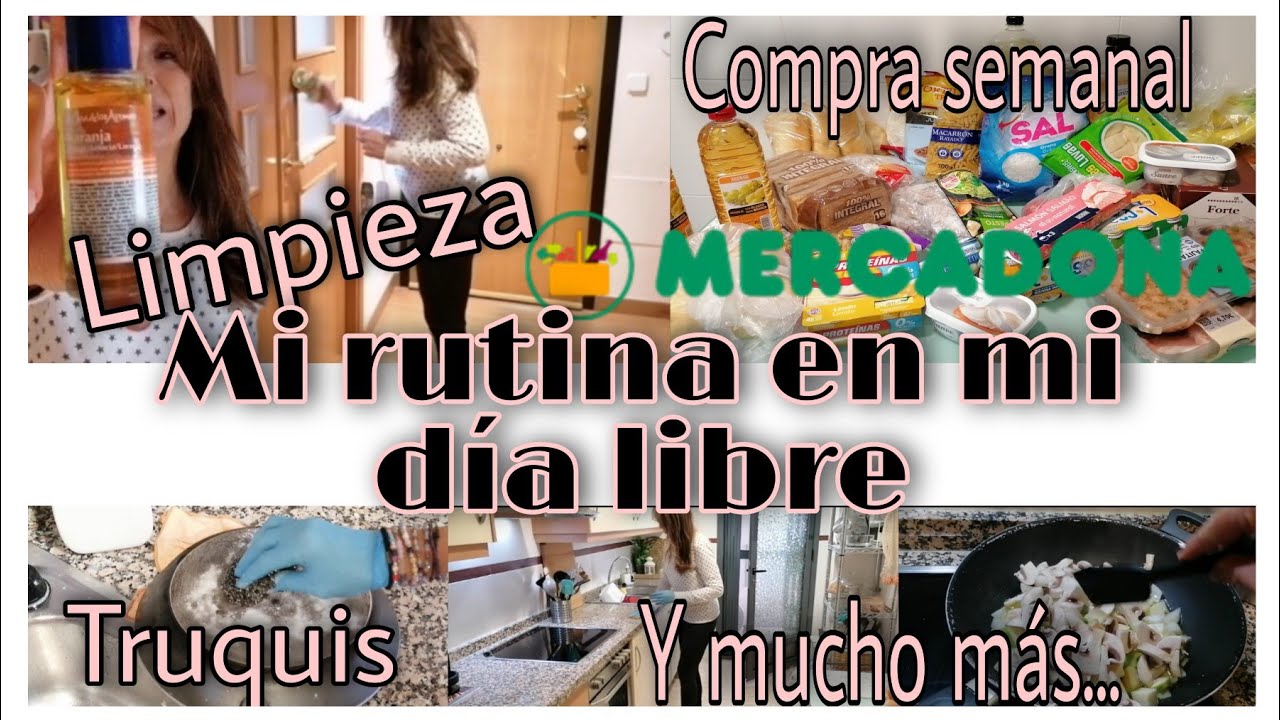 🏡🥵MI RUTINA de limpieza y organización CUANDO NO TRABAJO