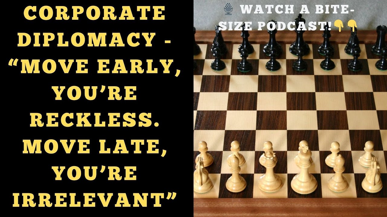Corporate Diplomacy: It&rsquo;s like chess @BeeraAsvi #andragogy #motivation #podcast