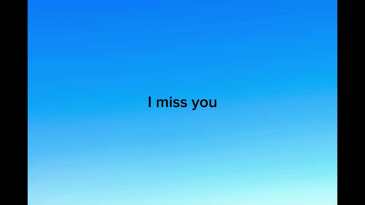 Beéle - I Miss You (english lyrics/translation)