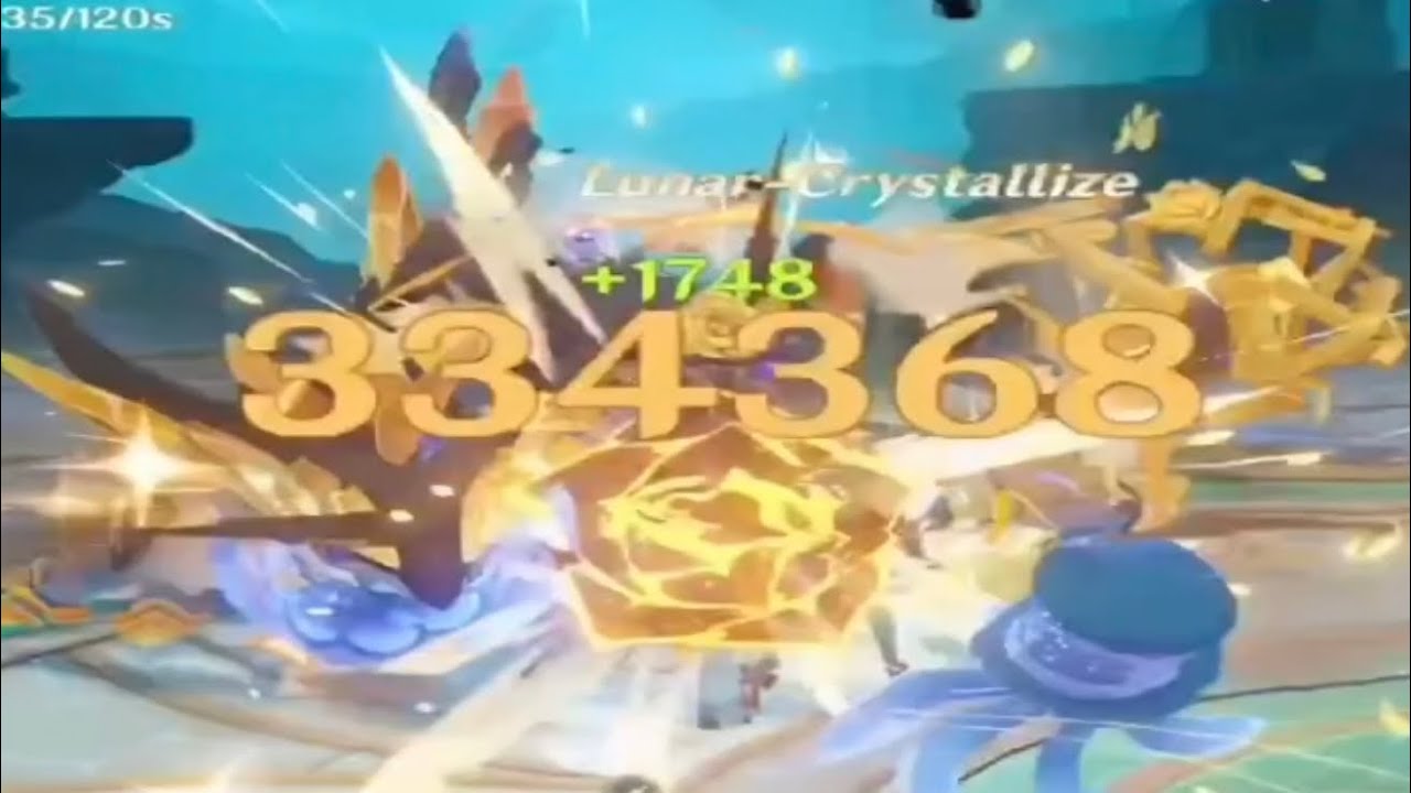 Navia and Linnea damage showcase in New stygian onslaught 6.5 Genshin impact 