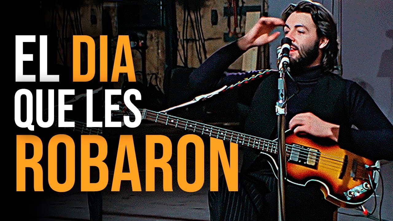 Las 2 guitarras y el bajo ROBADOS de los BEATLES 🎸