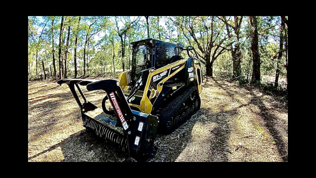 Forestry mulching with ASV RT120 F Denis cimaf 180d
