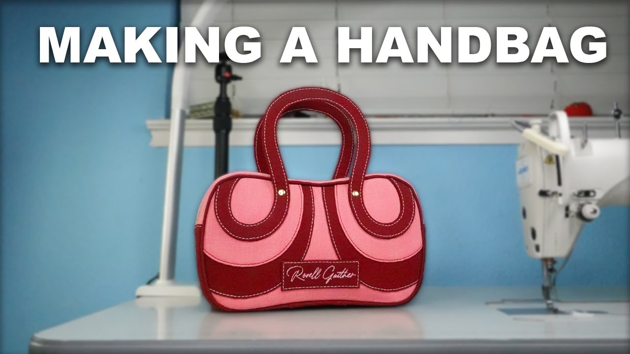 Making A Handbag From Denim! How To Make A Handbag!