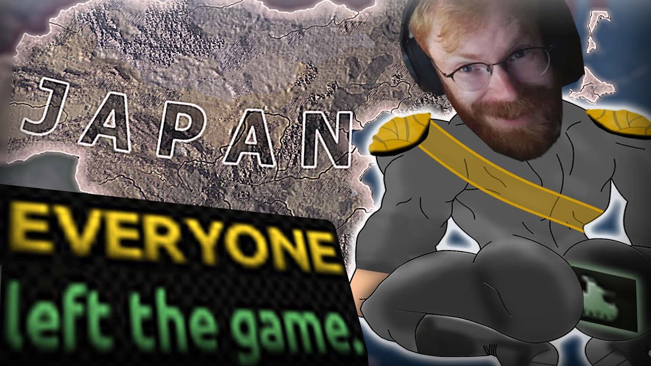 When Tommy Plays Japan In HOI4 Multiplayer...