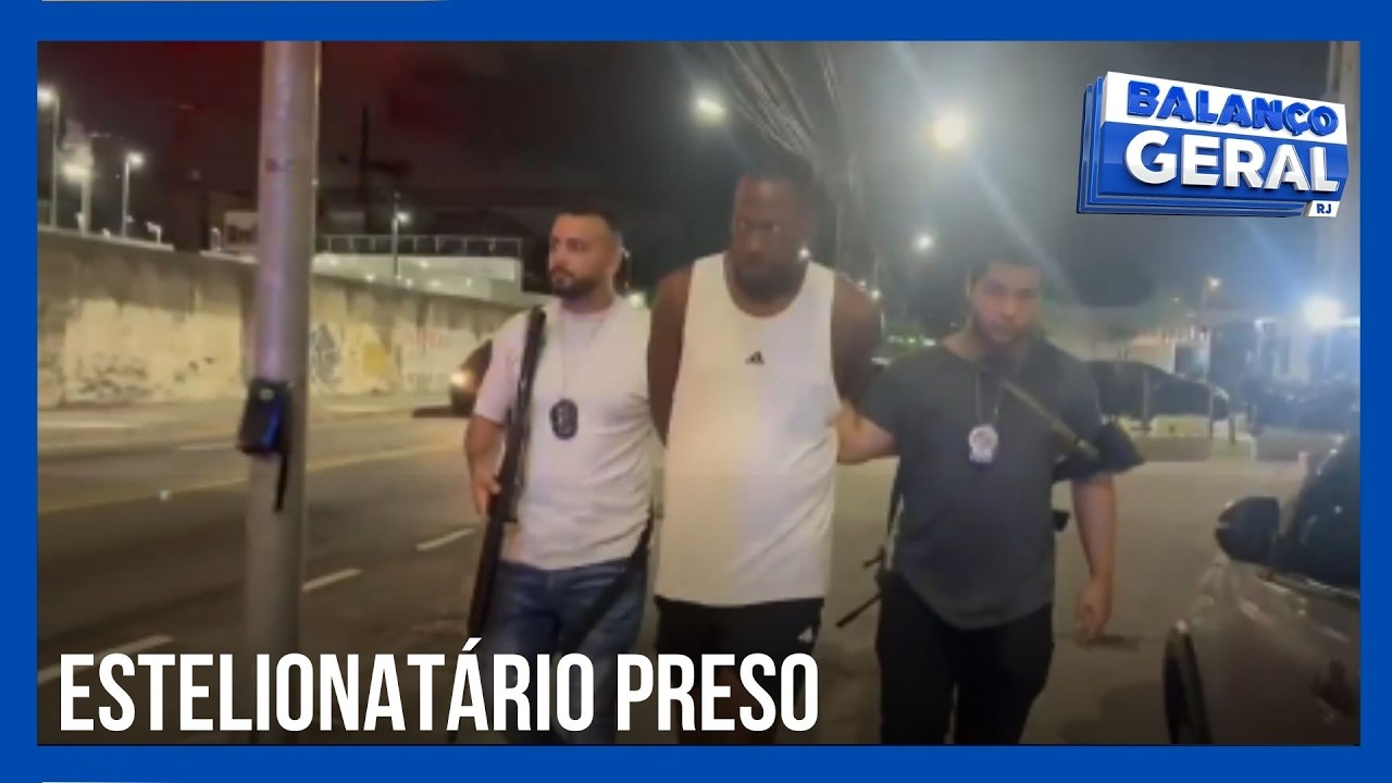 ESTELIONATÁRIO PRESO FATUROU MAIS DE R$ 1 MILHÃO | 85 ANOTAÇÕES CRIMINAIS
