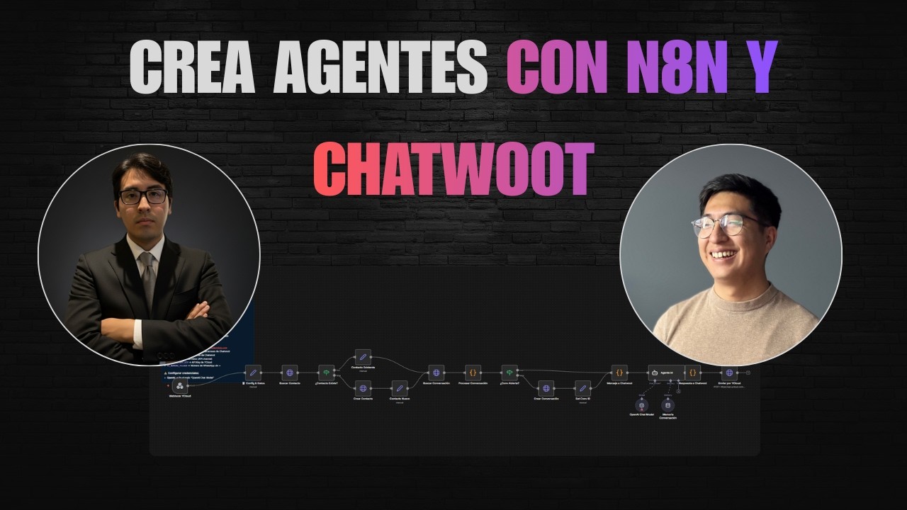Agentes de IA: Automatiza tu Atención al Cliente con n8n, Chatwoot y yCloud 🤖🚀 | ft Stiven Rosales