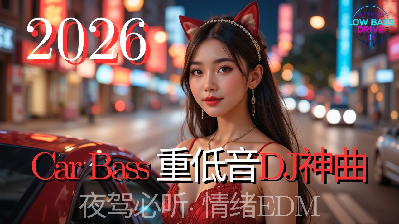 Car Bass 重低音DJ神曲 2026 || 夜驾必听 情绪EDM 女声串烧｜低频震撼 · 深夜高速专用