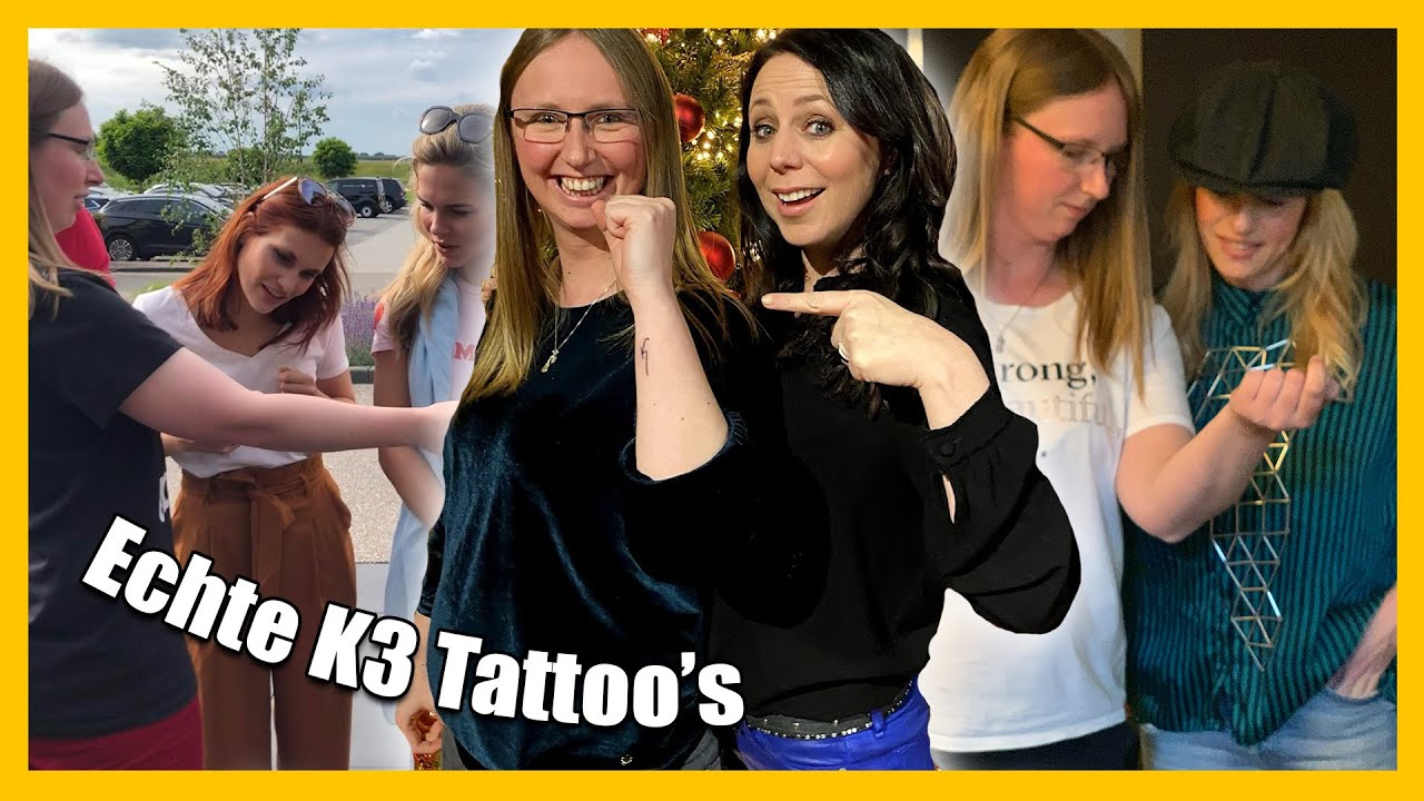 Ik heb echte K3 tattoo's laten zetten! | VLOG #166