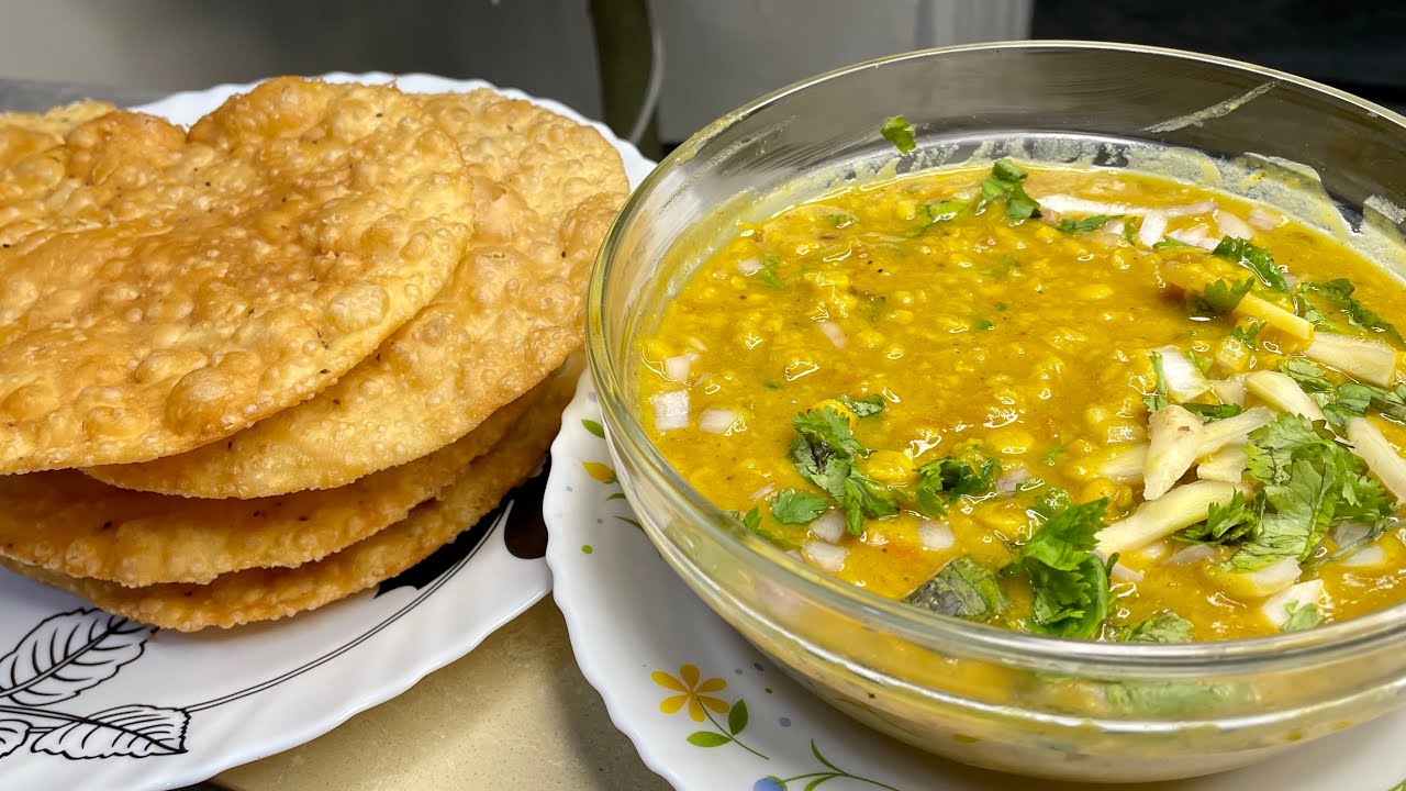 Sindhi Dal Pakwan | सिंधी स्पेशल दाल पकवान की आसान विधि | Breakfast Recipe.