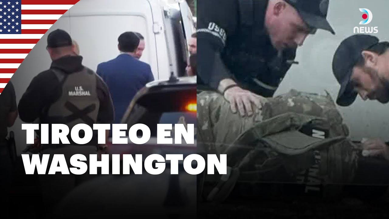 🚨 Balean a dos miembros de la Guardia Nacional cerca de la Casa Blanca | DNews