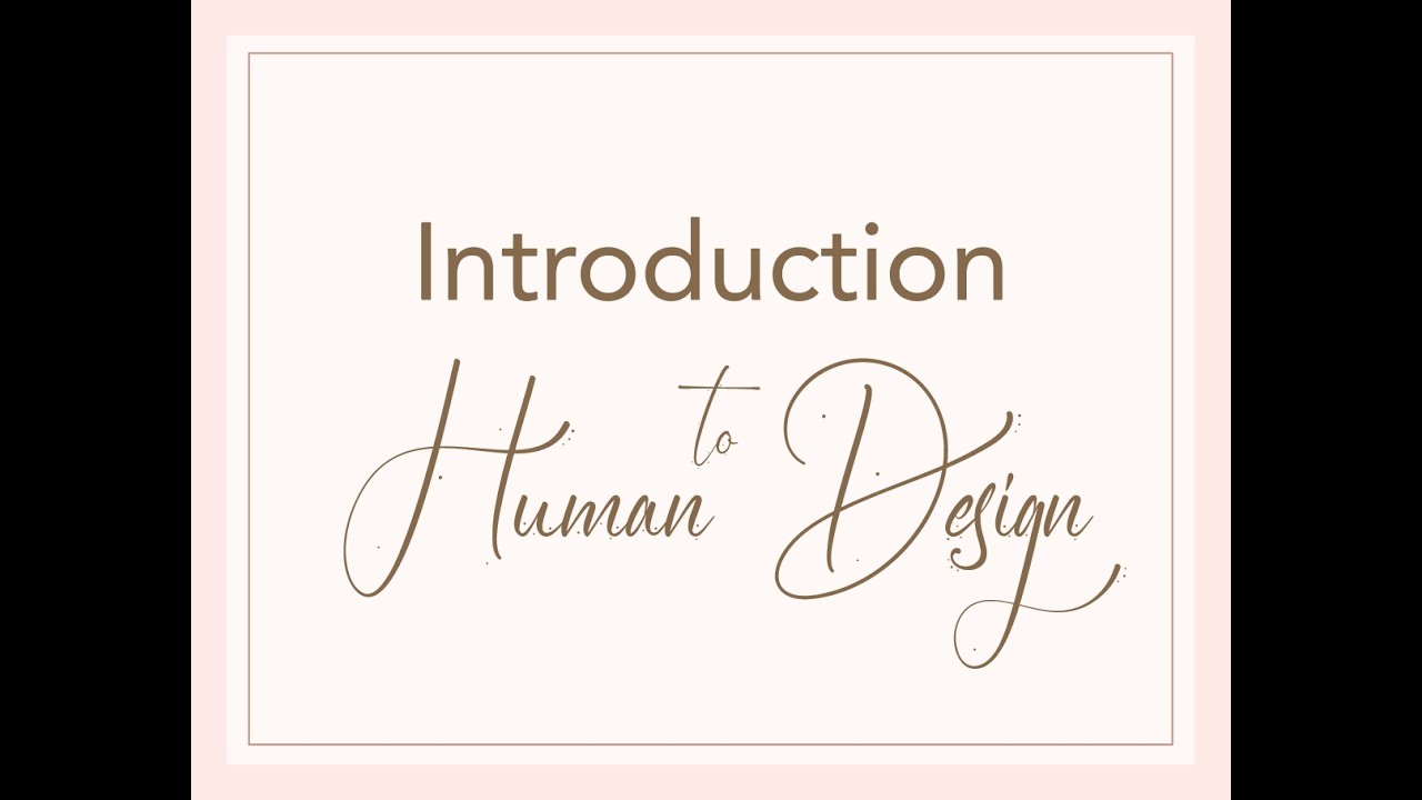 Intro to Human Design by Zsuzsi Evans