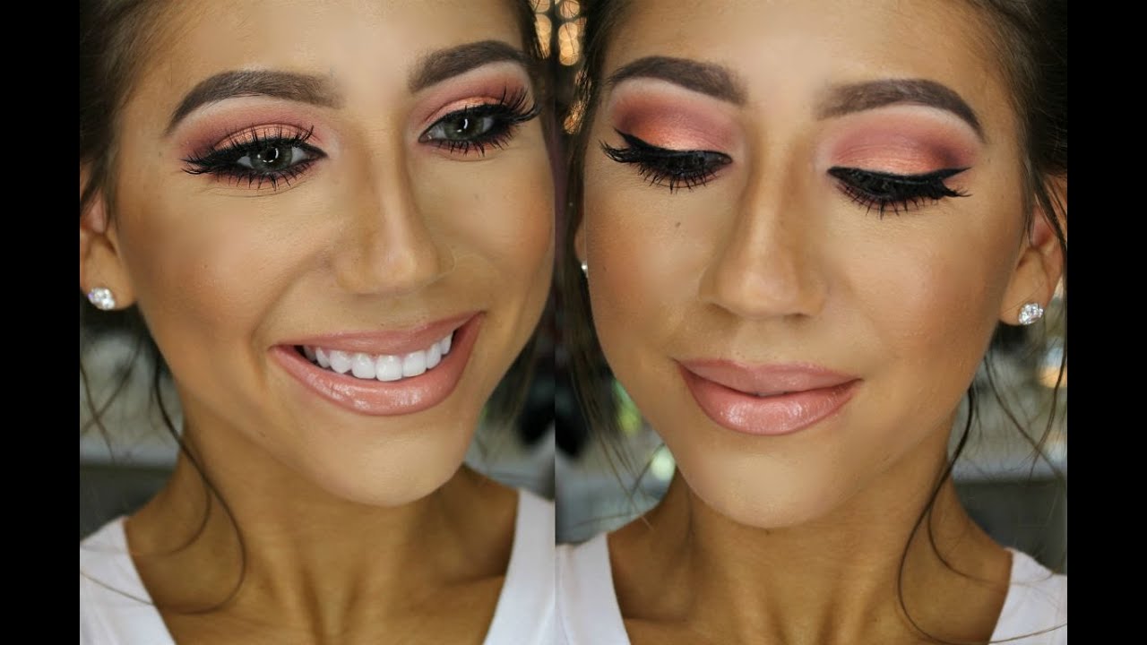 Morphe Brushes First Impression/Tutorial! Breast Cancer Awareness | Wearable Pink ! (Palette Series)