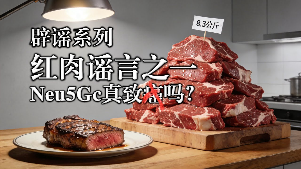 【辟谣系列】红肉谣言之一【Neu5Gc真致AI？】