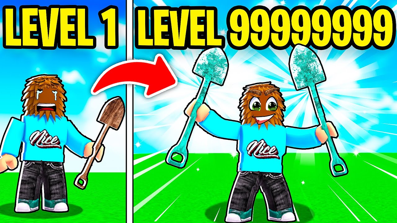 Making The STRONGEST Shovel In Roblox