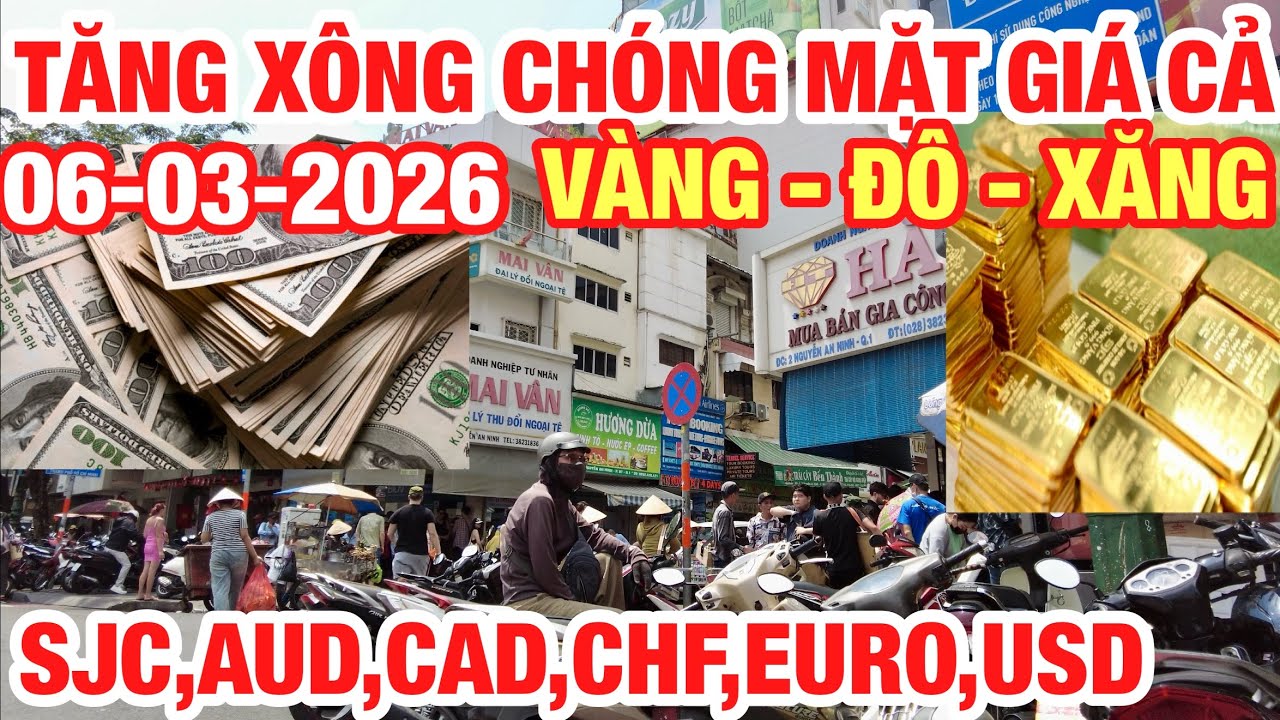 TĂNG XÔNG CHÓNG MẶT GIÁ VÀNG - GIÁ ĐÔ - GIÁ XĂNG BIẾN ĐỘNG I VÀNG NHẪN VÀNG MIẾNG SJC,USD,EURO,CAD..