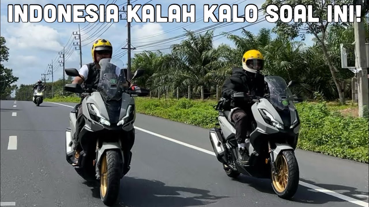 Di THAILAND GAK ADA TUKANG PARKIR DAN PUNGLI. [MotoVLog] [Motoran ke Koh Samui]
