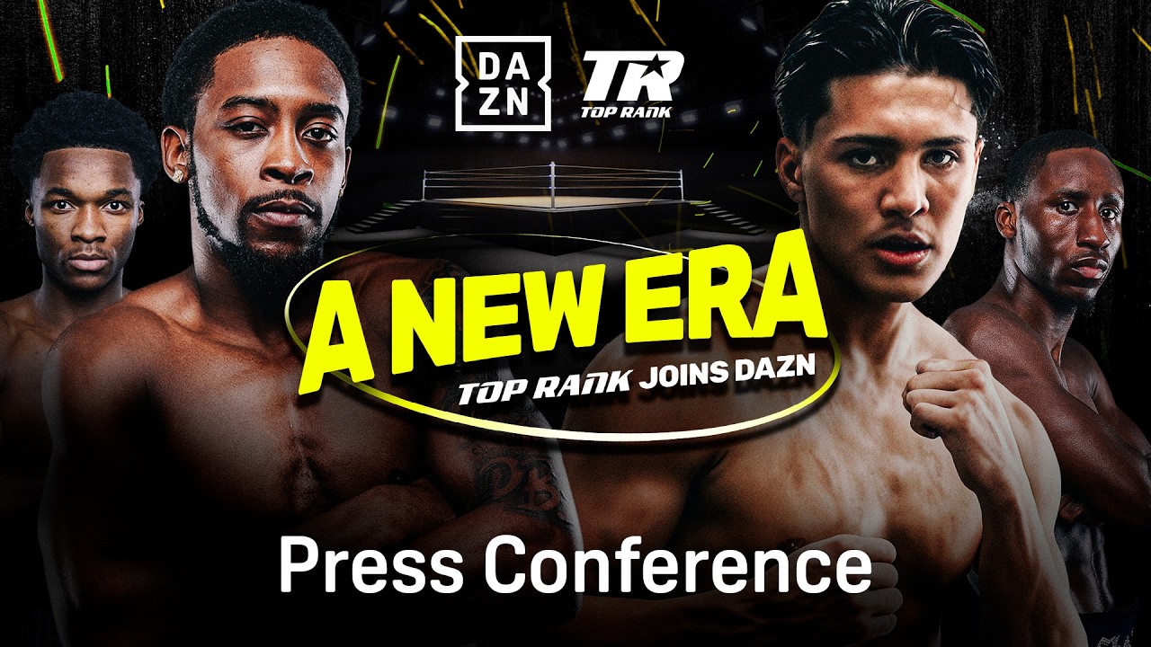 Top Rank Joins DAZN | Announcement Press Conference