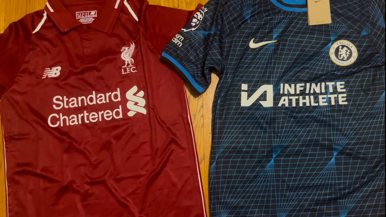 Liverpool & Chelsea Soccer/Football Jersey Review from BestZv1