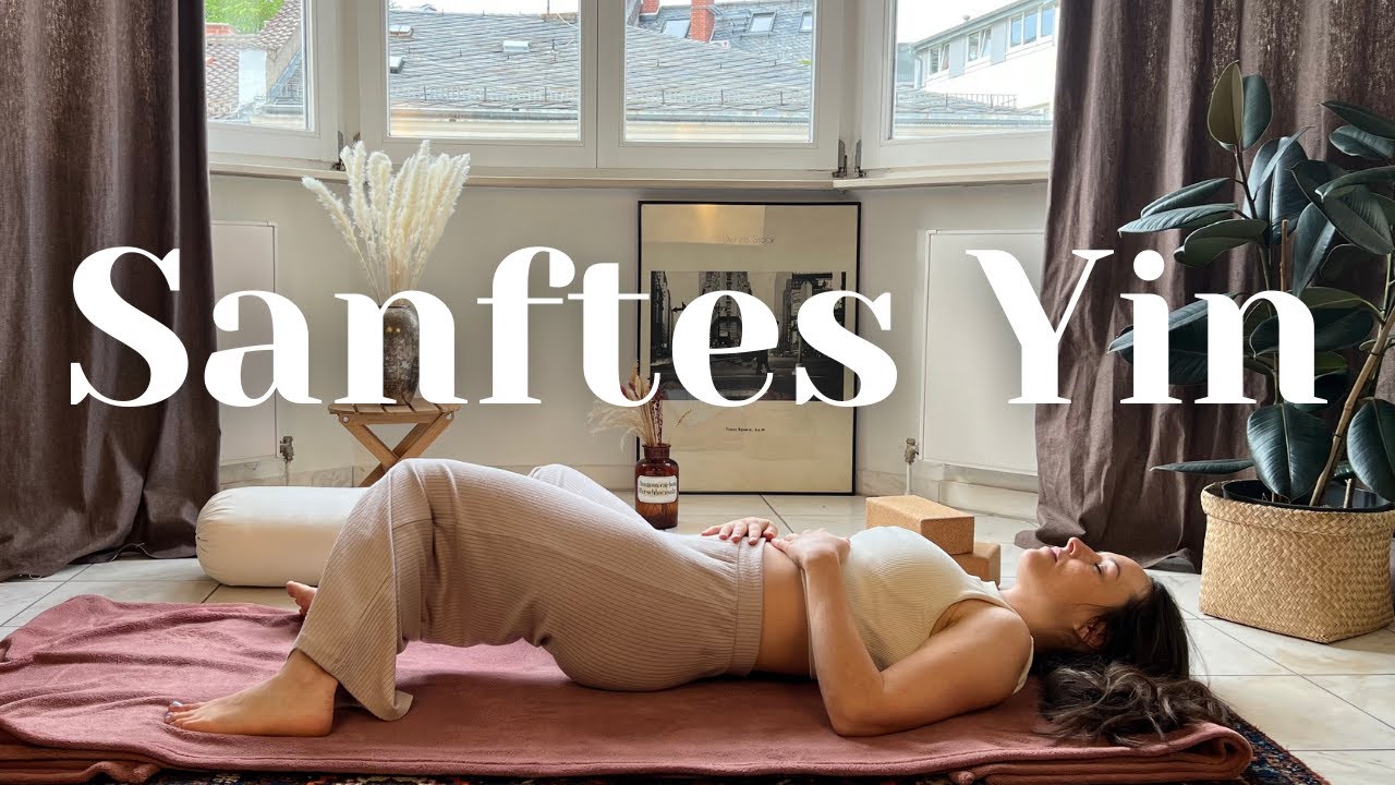 Schwangerschaftsyoga I 1. Trimester I Sanftes Yin Yoga I 20 min