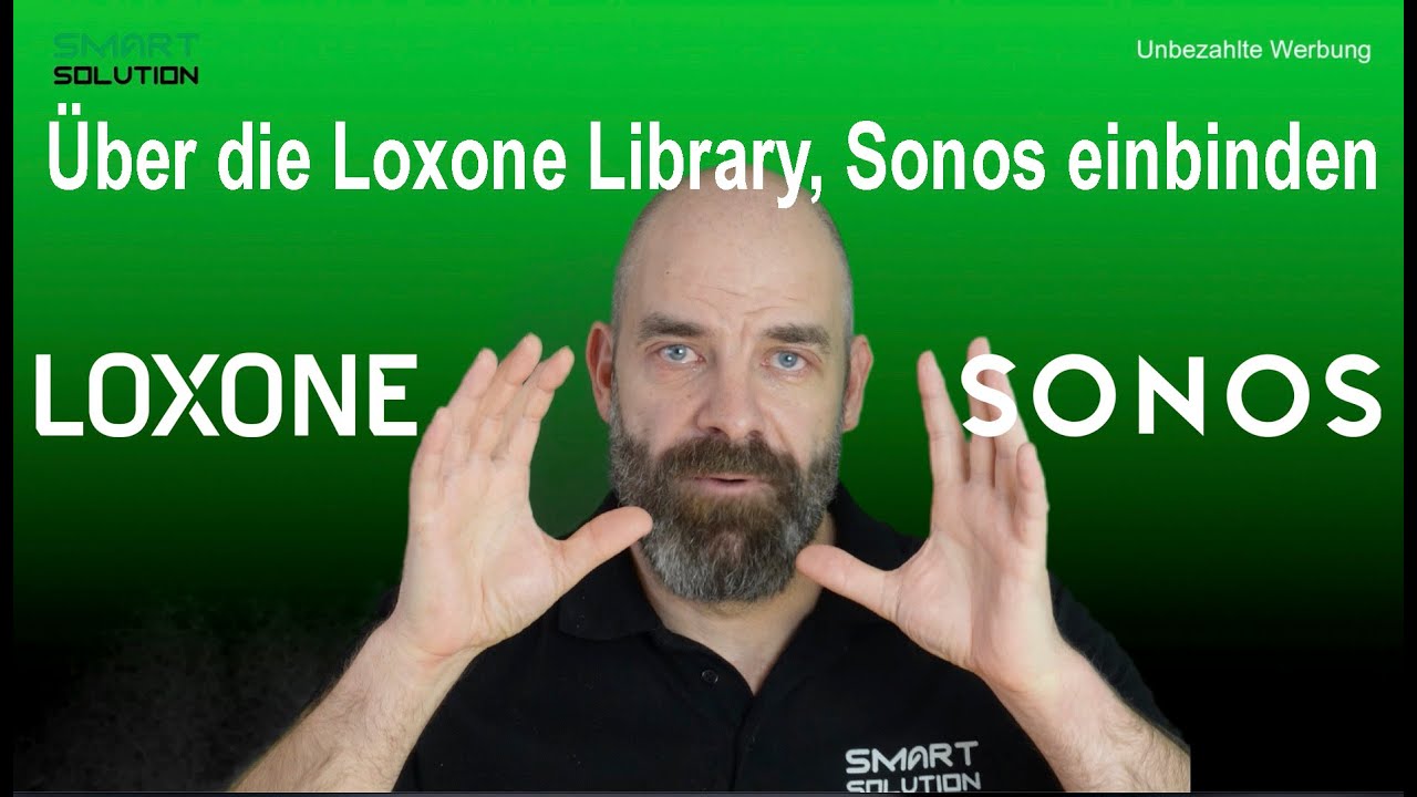 Über die Loxone Library, Sonos einbinden