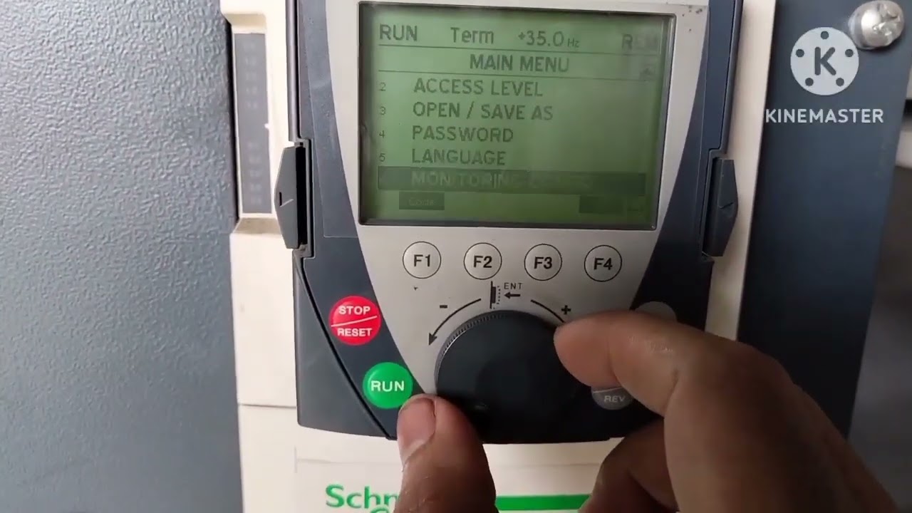 BELAJAR CARA MENGOPERASIKAN DAN SETTING PANEL INVERTER SCHNEIDER TYPE ALTIVAR 61 160kW 250HP 380v