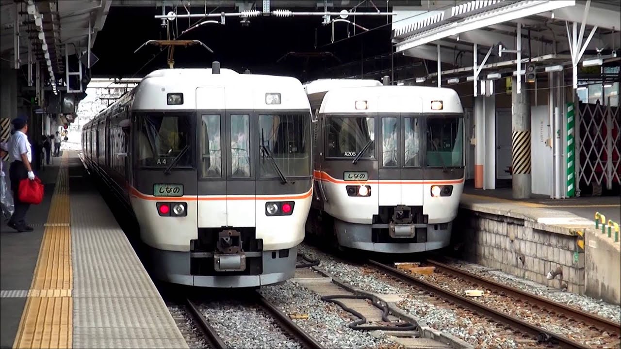 383系特急ワイドビュー｢しなの｣入線！通常運行に戻ったJR長野駅。(115系湘南色飛び入り出演)