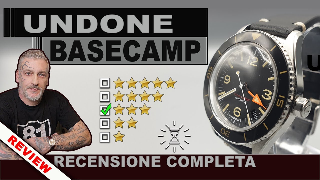 Undone Basecamp, recensione dell'orologio personalizzabile