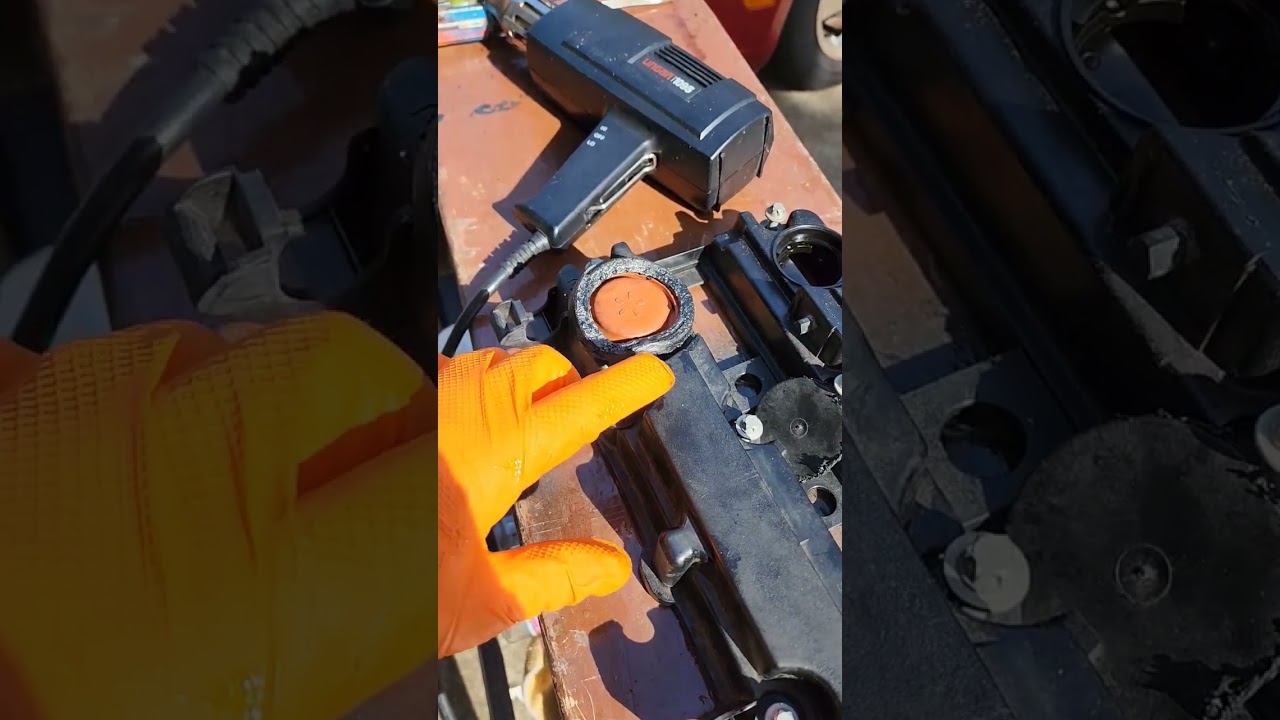 Repair instead of replace PCV in valve cover assembly