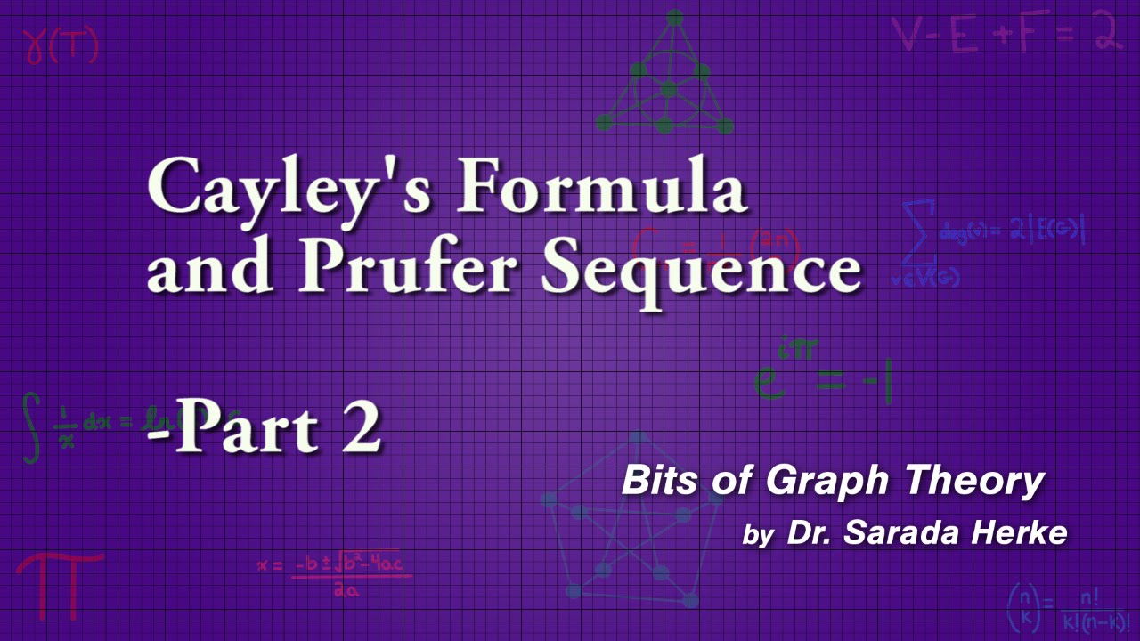 Graph Theory: 41. Cayley's Formula and Prufer Seqences part 2/2