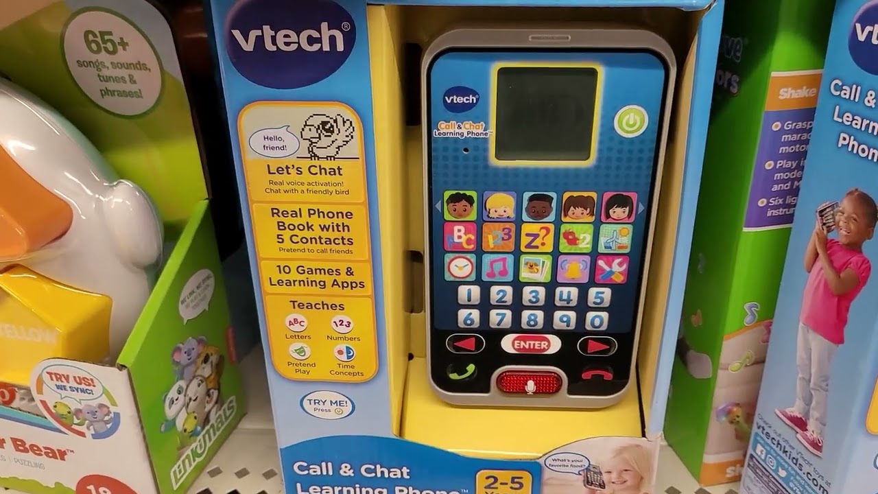 Vtech Call & Chat Learning Phone - Battery empty
