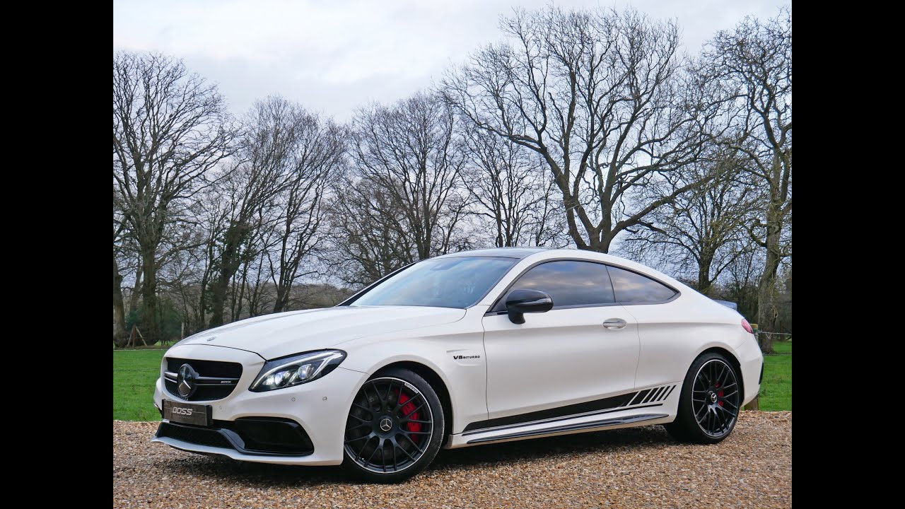 2016 Mercedes-Benz C63 S Coupe.