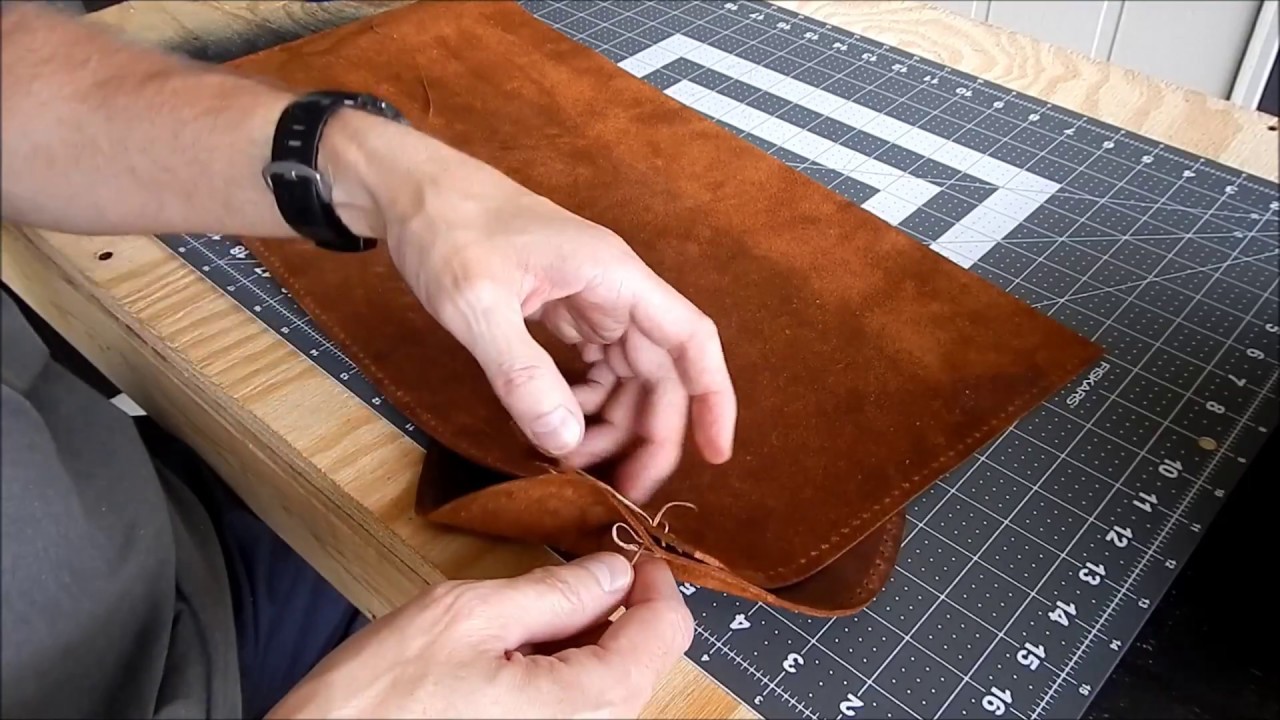 Building A Leather Pouch For My Bush Pot (Part 1)