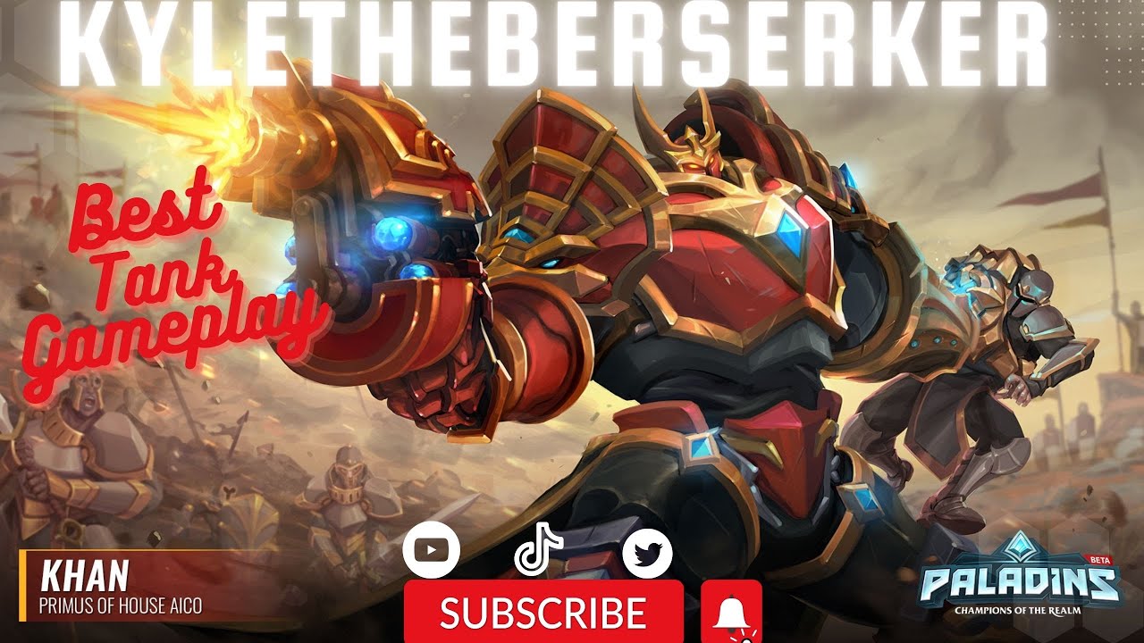 💥Paladins best Frontline Gameplay💥