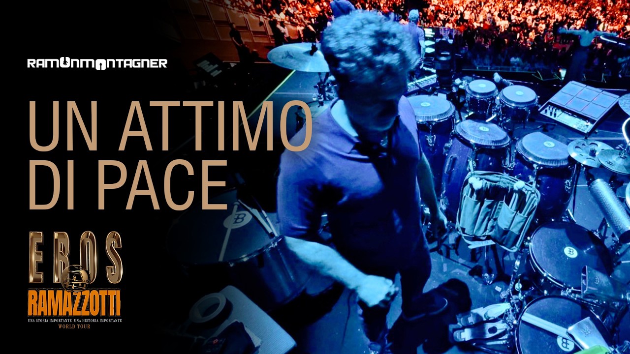 Un attimo di pace - Eros RAmazzotti ( STAGE CAM) - RAMON MONTAGNER