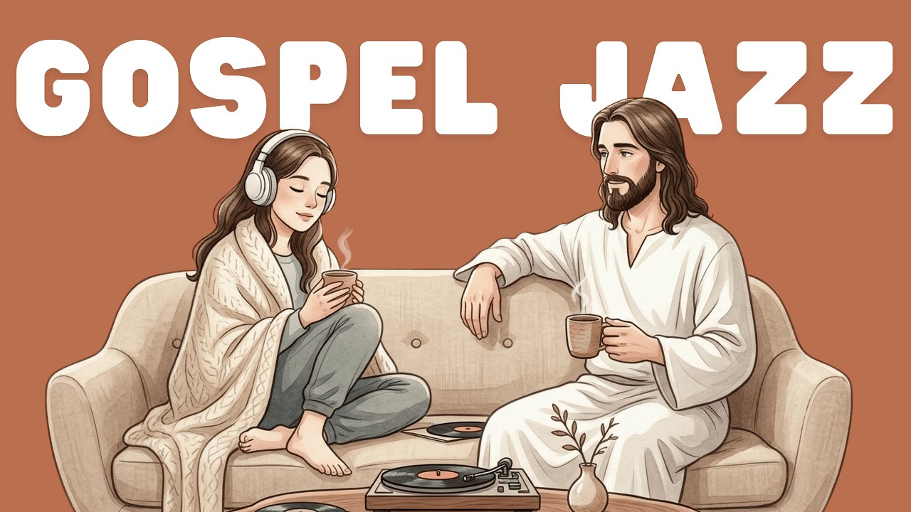 ☕ 1 Hour Gospel Jazz Playlist | Peaceful Worship Music for Study, Work & Prayer
