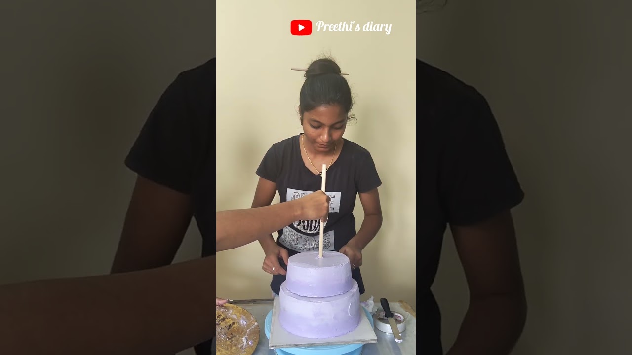 2 kg 2 tier cake for 1st birthday # cake # frostingideas