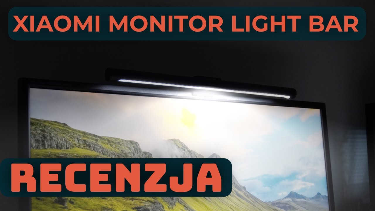 RECENZJA | Xiaomi Monitor Light Bar - To koniec zwykłych lampek biurkowych?