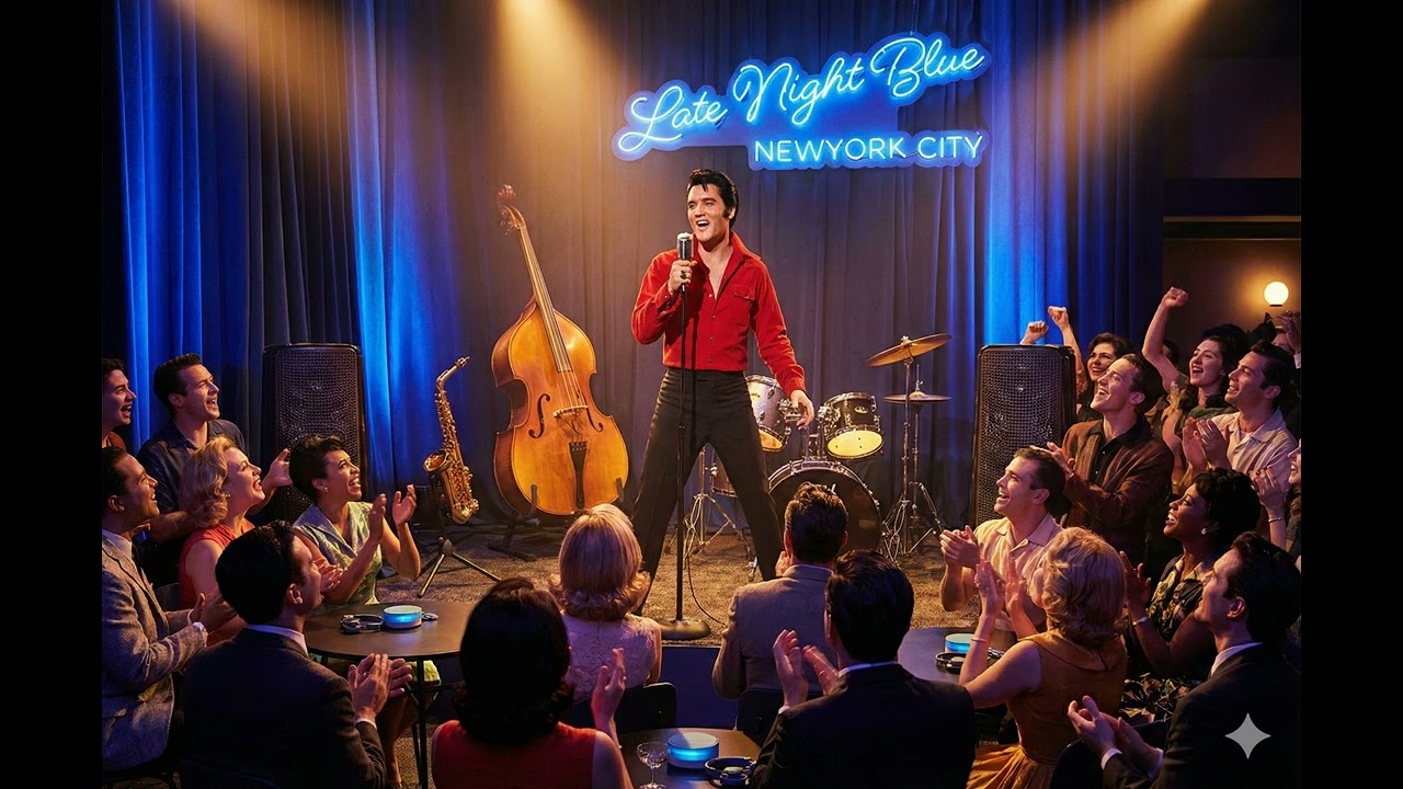 Elvis Presley Hound Dog – Rare Jazz Bar Performance | Unreleased Song First Time on YouTube