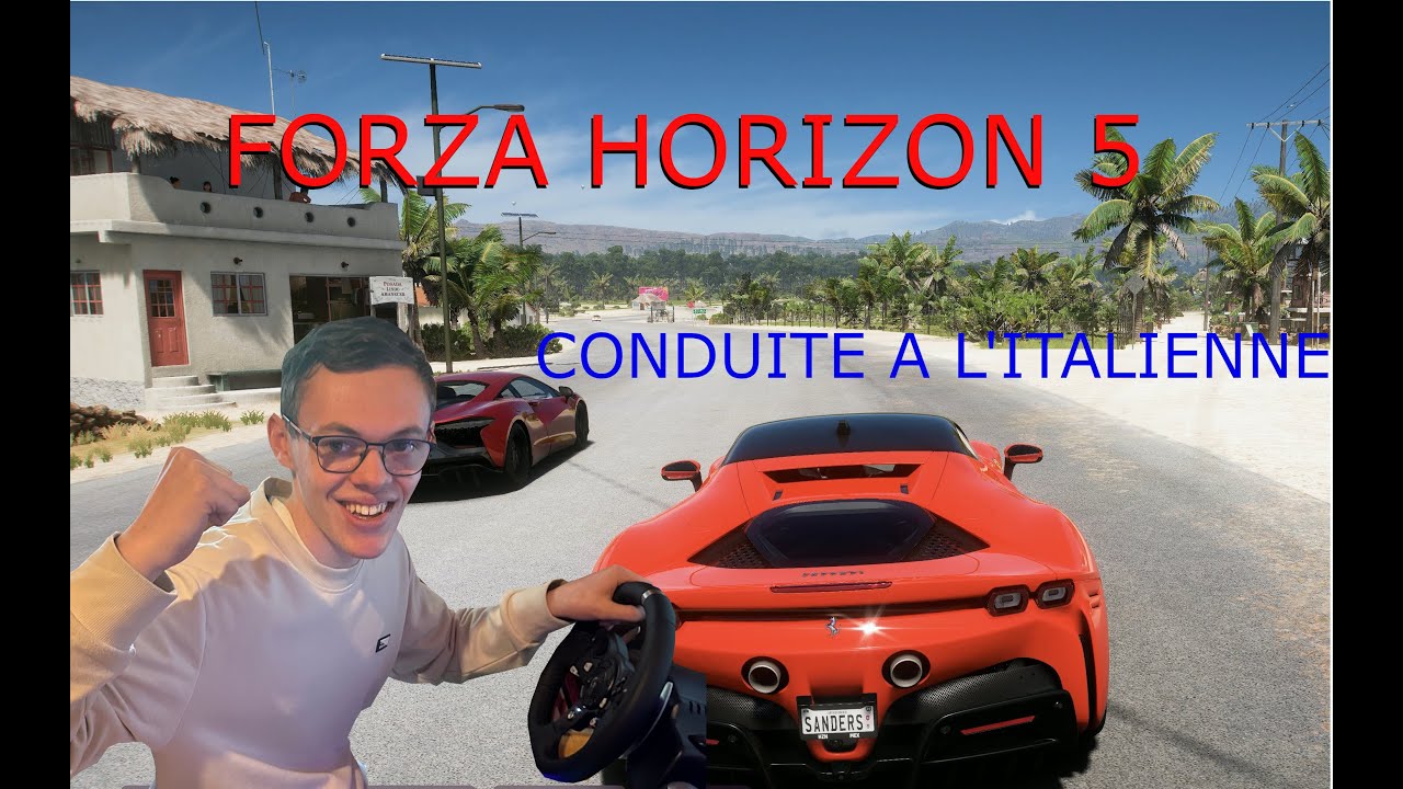 Forza Horizon 5 | CONDUITE A L'ITALIENNE à bord d'une ferrari