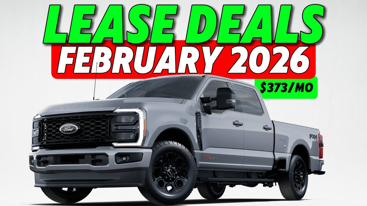 Best Truck Lease Deals for February 2026