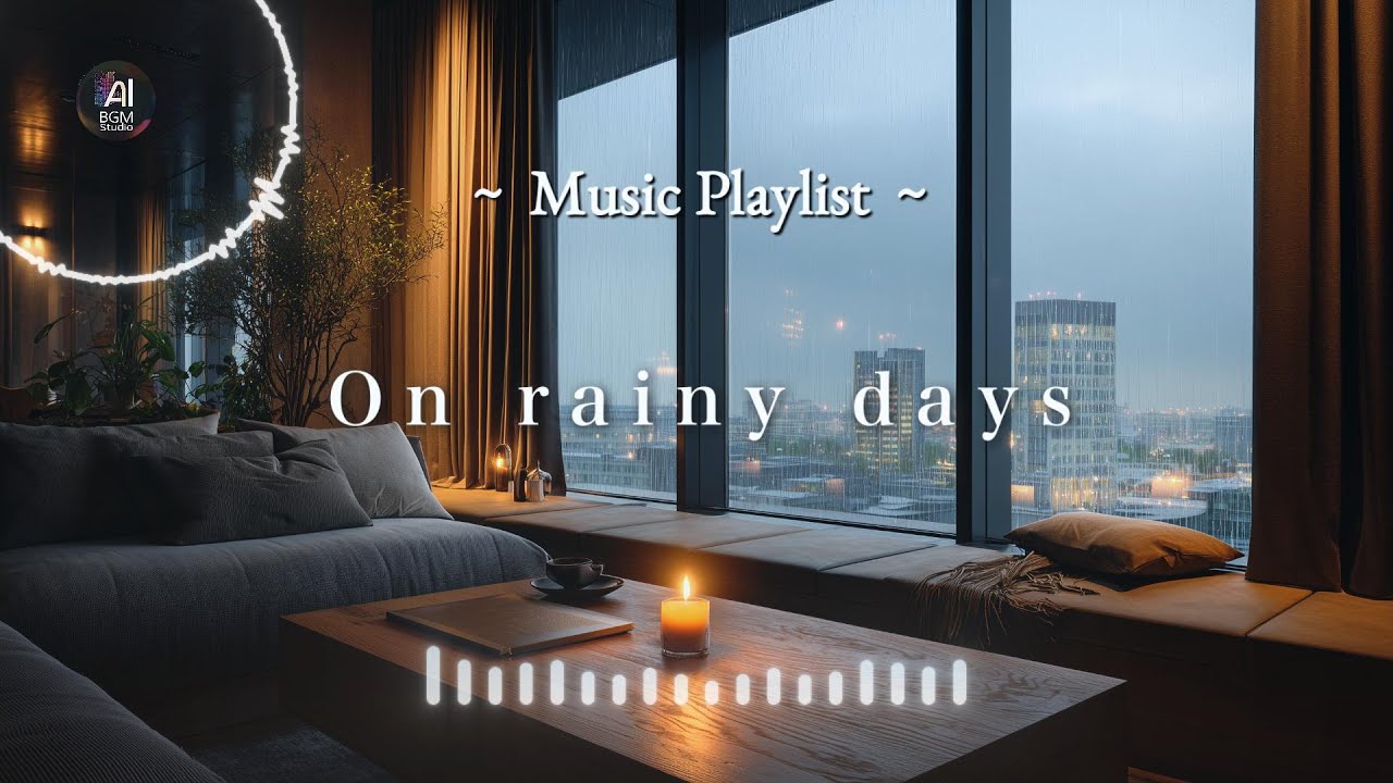 【洋楽Playlist】雨の日に流したいリラックス洋楽 ☕️ 心が整う落ち着く洋楽BGM
