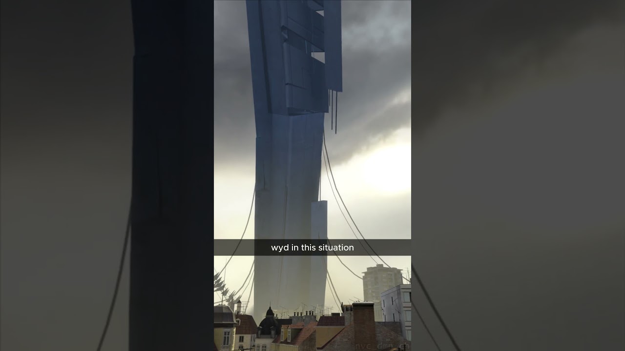 HL2 Citadel Falling (minor inconvenience) #halflife