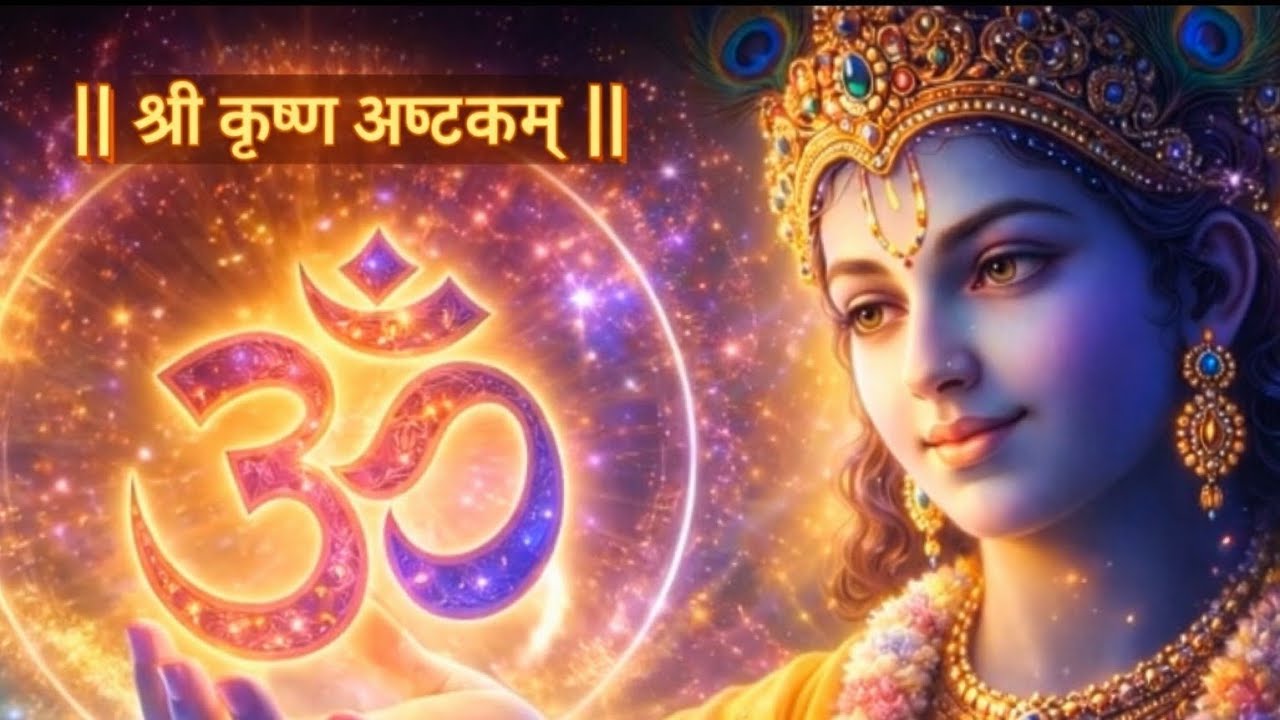 श्री कृष्ण अष्टकम् | Shree Krishna Ashtakam| मधुर श्री कृष्ण स्तुति | Divya Bhakti Amrit