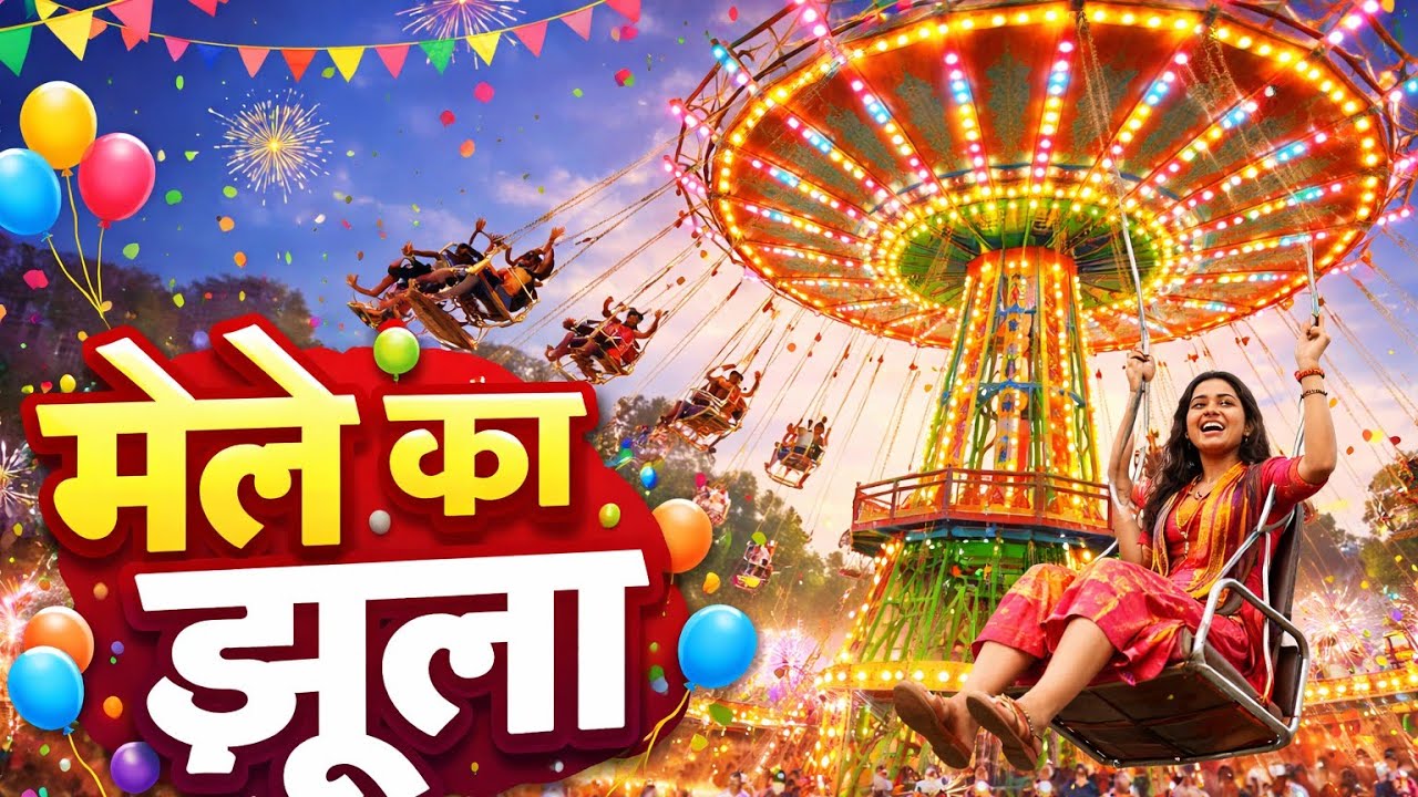 पूरा मेला घूम लिया 😍 | बच्चों के झूले | भारी भीड़