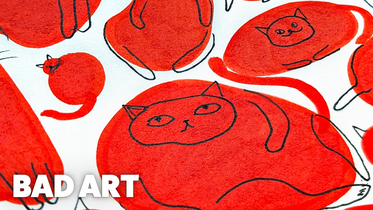 Ugly Art Therapy | Doodling Away Anxiety