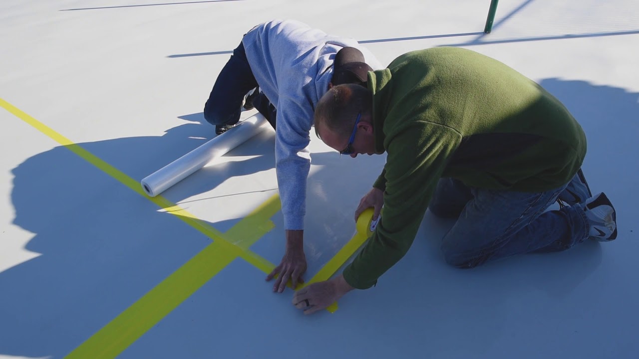 Herculan Tennis Court/Pickleball Pro 7+2 Installation