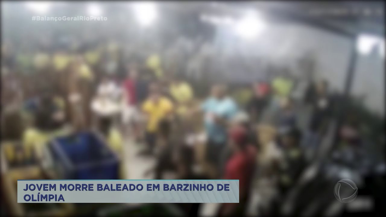 Jovem morre baleado em barzinho de Ol&iacute;mpia