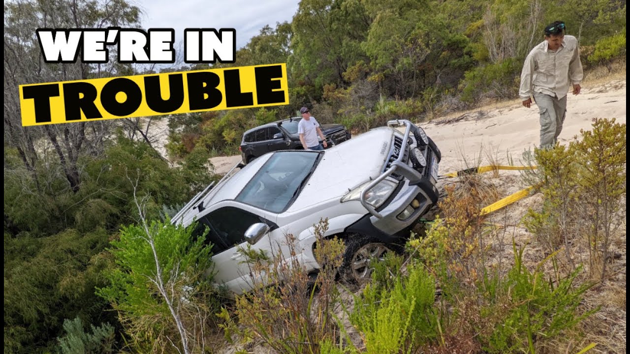 MISTAKE TURNS 4WD TRIP UPSIDE DOWN! Can GU Patrol Save Us? Callcup Hill Strikes!