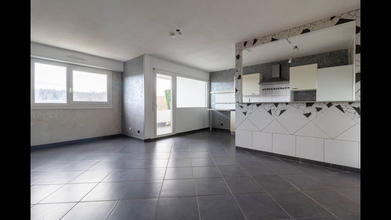 T2 de 56 m² avec terrasse garage et cave