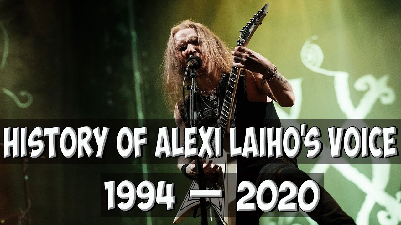 History of Alexi Laiho's Voice (1994—2020)